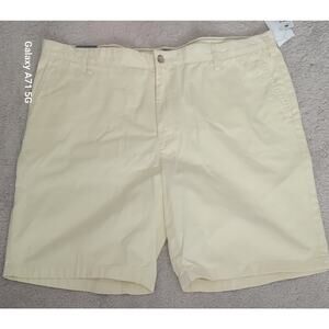 New Nautica Yellow True Khaki Shorts Size 42 Waist